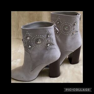 Forever 21 Gray Booties